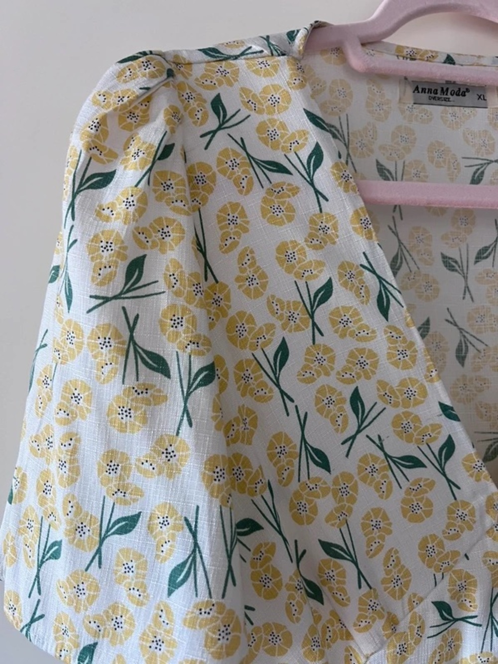 New Look Cream Midi Dress with Yellow Floral Print - Picture 2 of 6